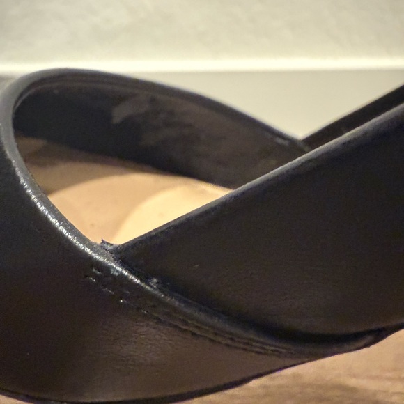 Franco Sarto Black 3.5 inch Heels Elegant Design Size 9 - Picture 9 of 10